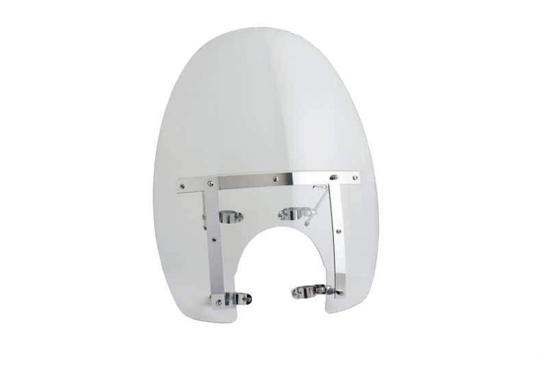 Customacces America III Fork Mounted Windscreen | Clear - Shop name