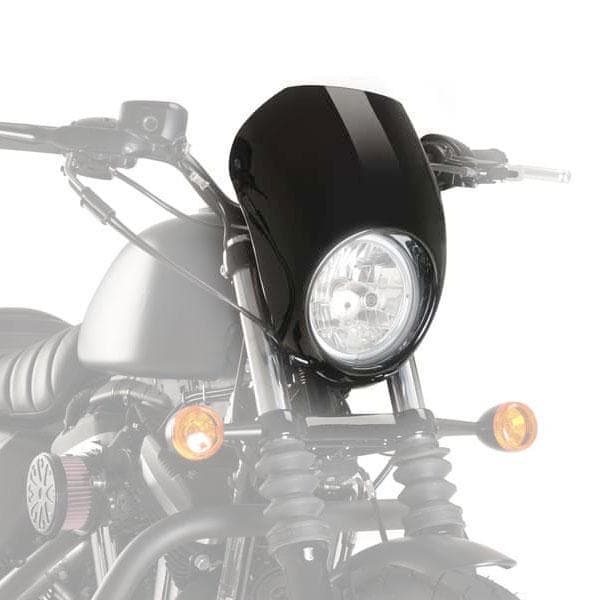 Customacces Free Spirit Semifairing | Black | Harley Davidson Sportster Iron (XL883N) 2009>Current - Shop name