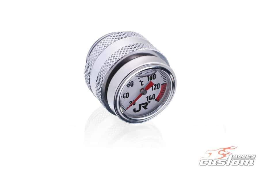 Customacces Oil Plug Thermometer | Chrome | Kawasaki VN900 Classic/Custom 2006>2016 - Shop name