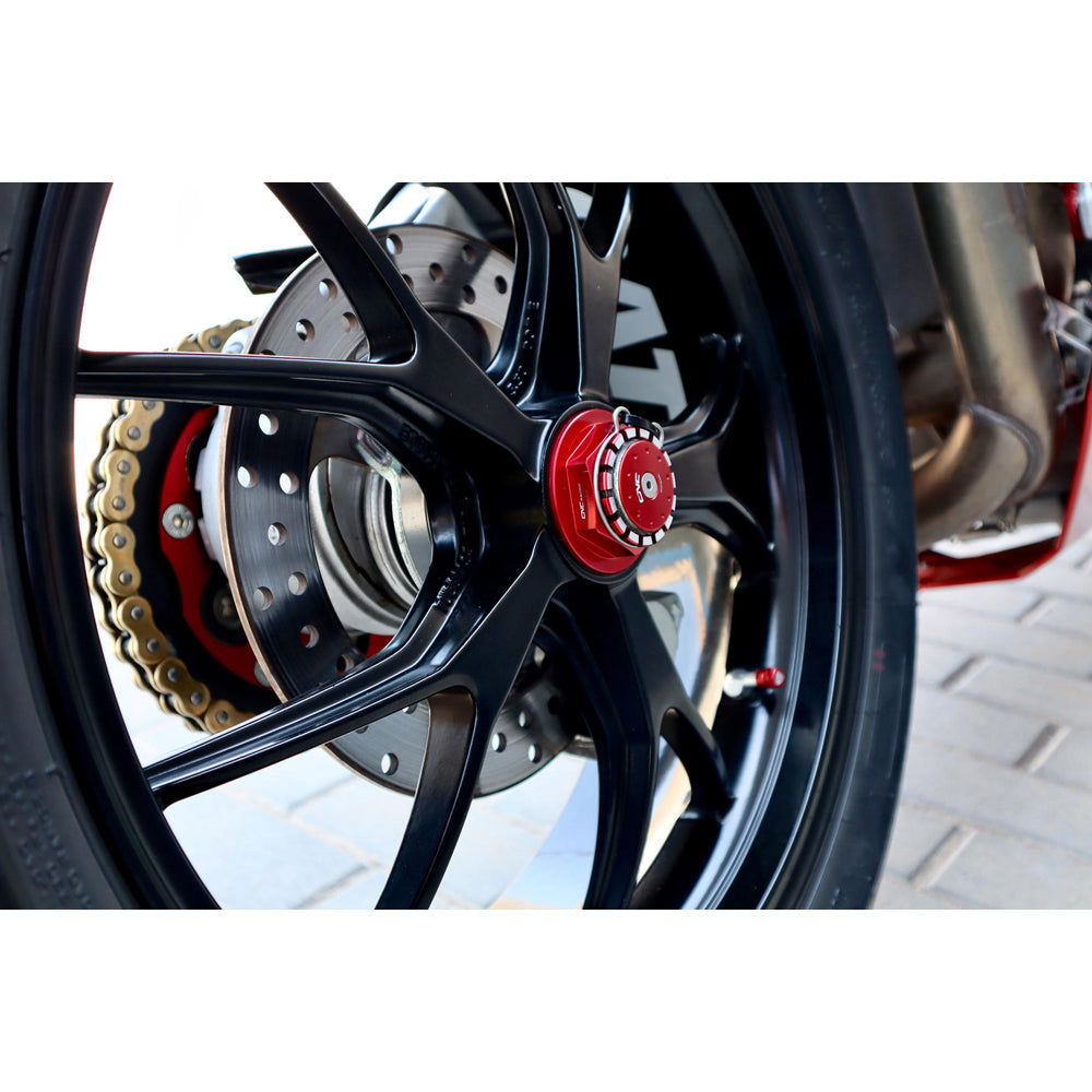 CNC Racing Rear Wheel Nut RH Bicolor for Ducati - Shop name