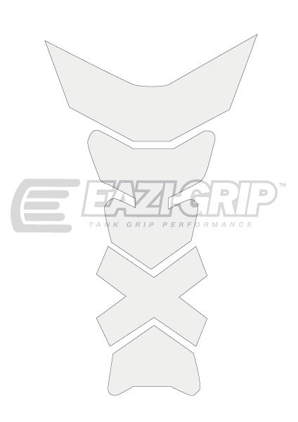 Eazi-Grip Centre Tank Pad - Design C - Paint Protection Film | Clear