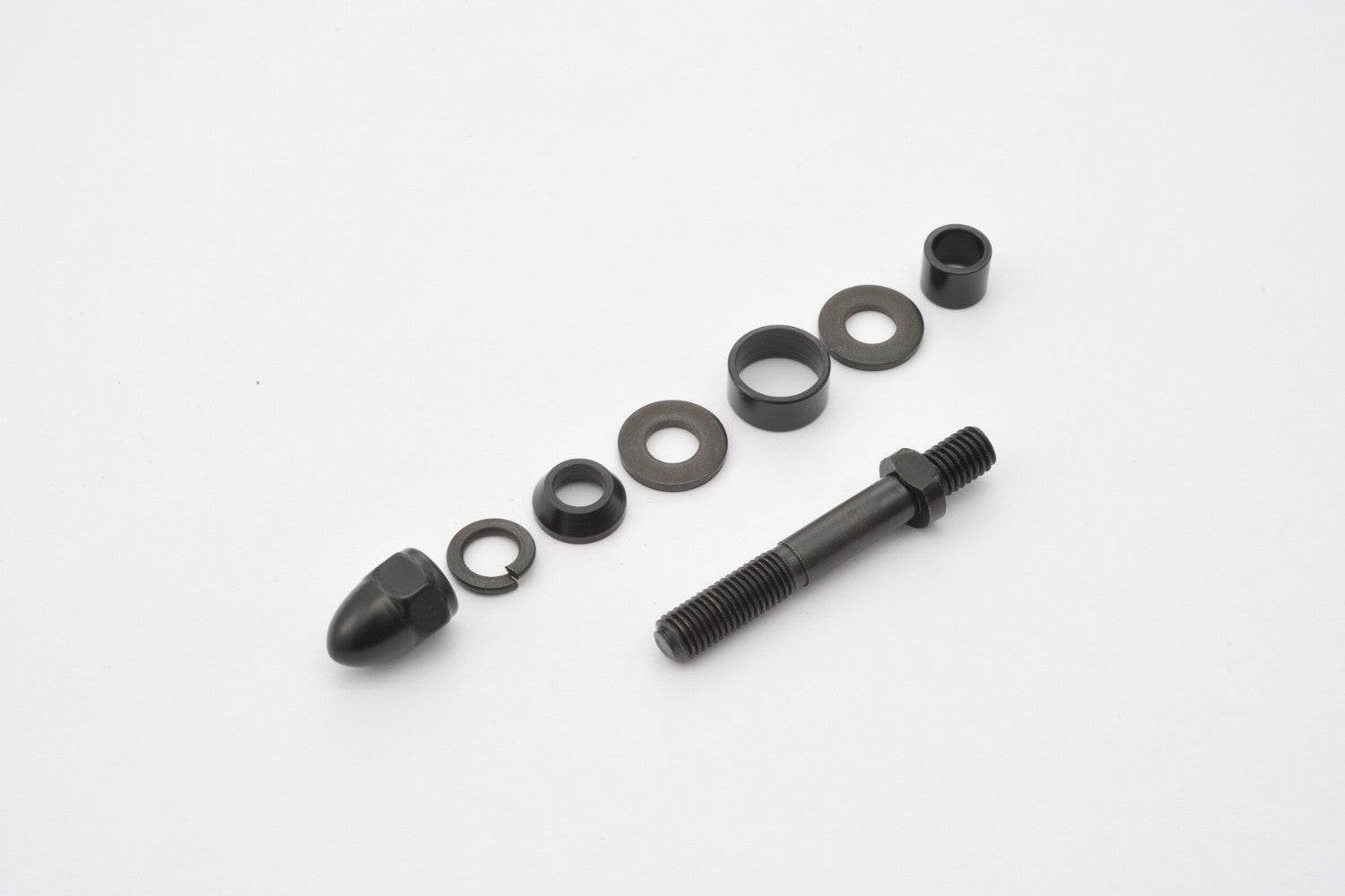 Daytona Mirror Adapter for Harley Davidson 1pc M8xP1.25 Black - Shop name