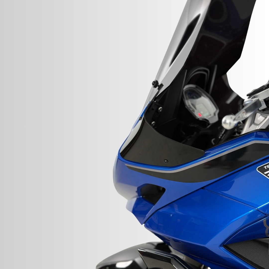 Ermax Upper Wind Deflectors | Dark Smoke | Triumph Tiger Sport 800 2026>Current - Pyramid Motorcycle Accessories