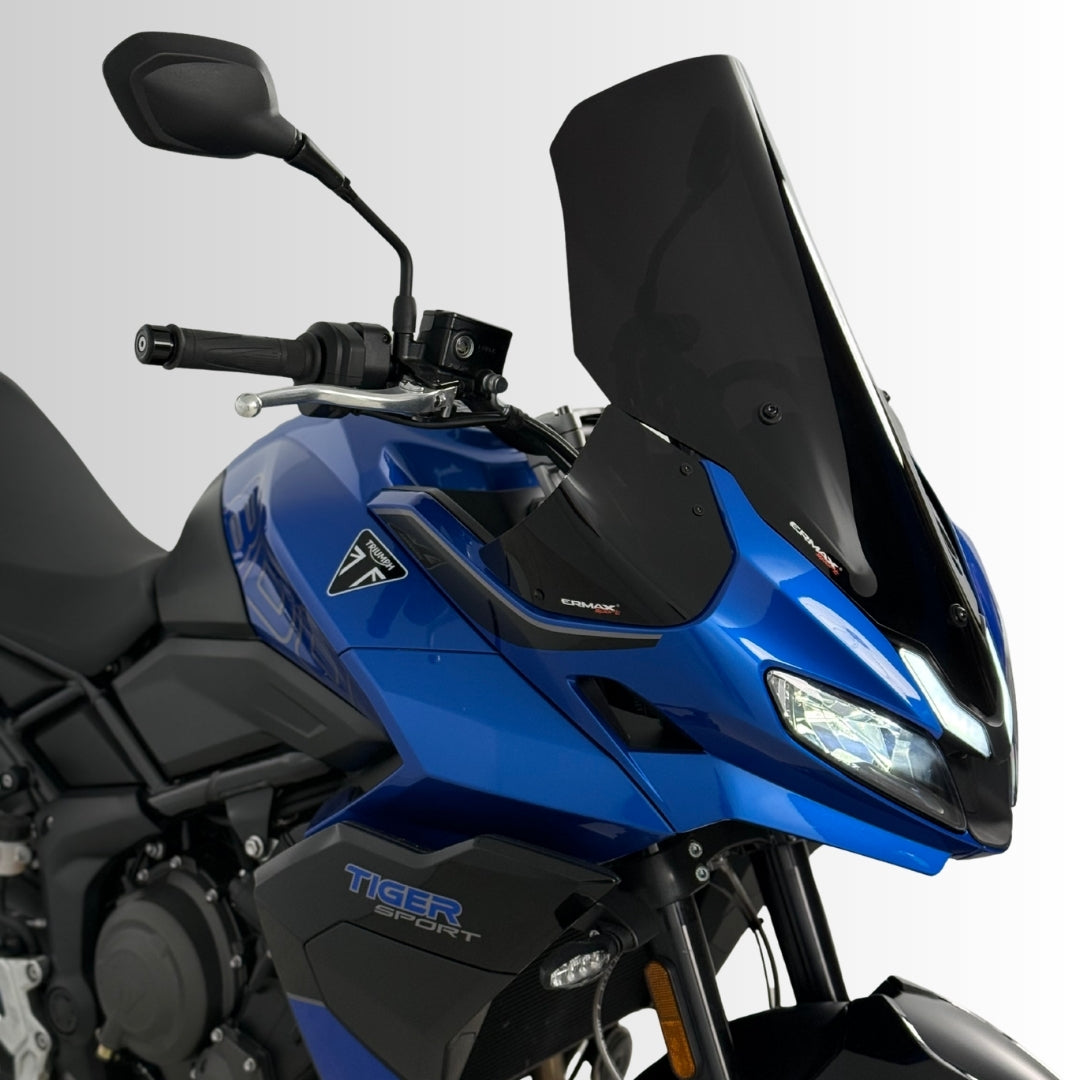 Ermax Upper Wind Deflectors | Dark Smoke | Triumph Tiger Sport 800 2026>Current - Pyramid Motorcycle Accessories