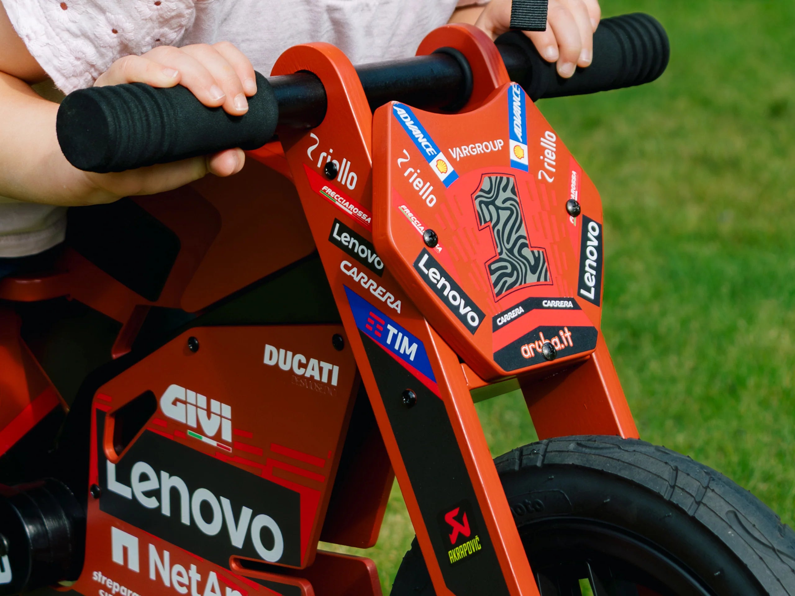 Kiddimoto Ducati Desmo GP25 Balance Bike - Pyramid Motorcycle Accessories