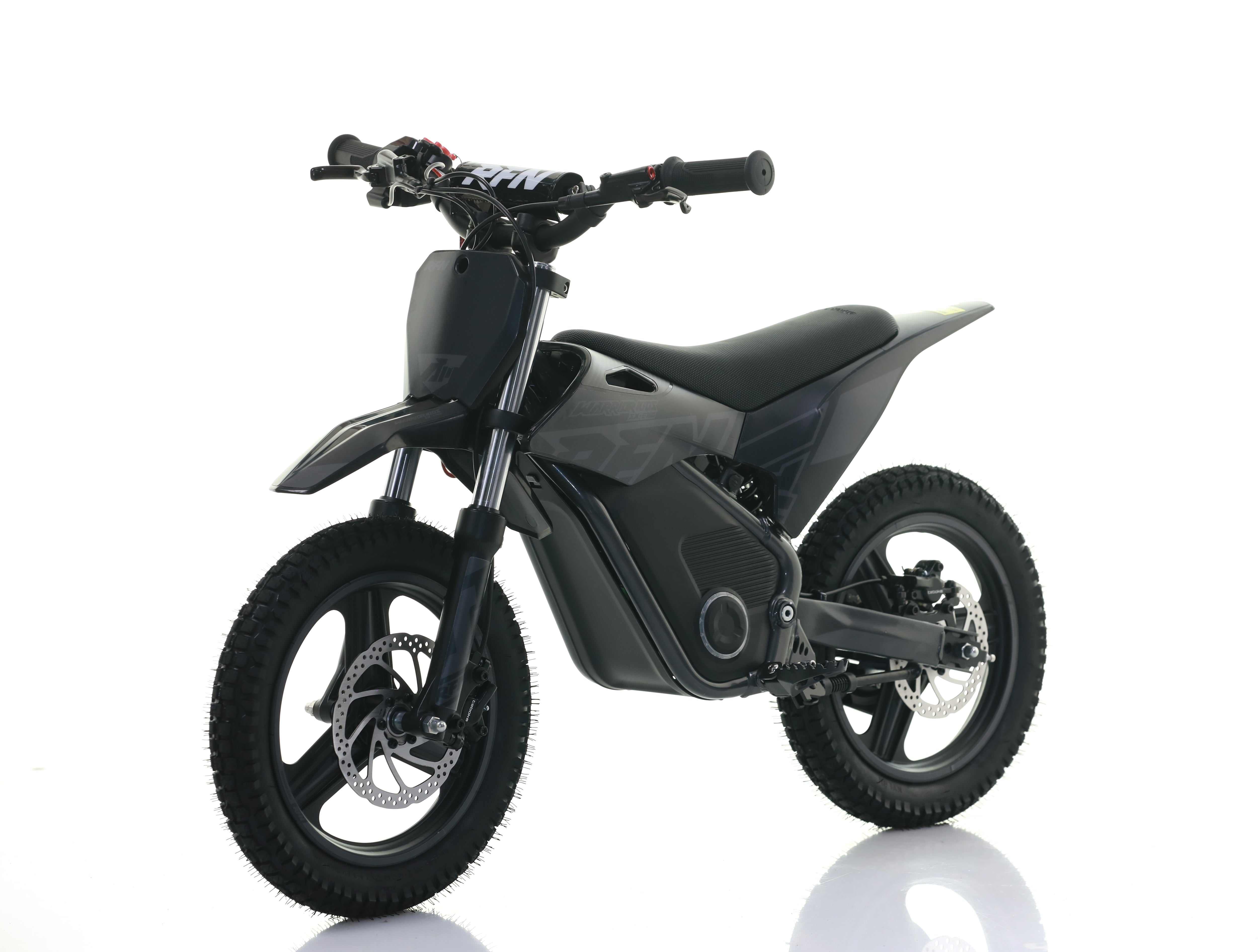 RFN Warrior SX-E700 R 14-inch Kids Electric MX Bike | Black/Grey