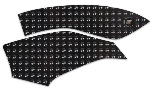 Eazi-Grip Evo Series Tank Grips - Pair | Black | QJMotor SRK 421 RR 2026>Current - Pyramid Motorcycle Accessories