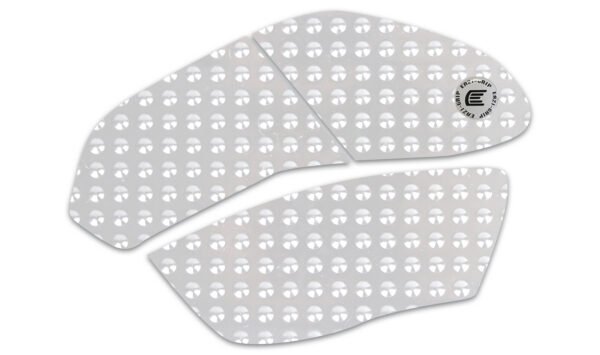 Eazi-Grip Evo Series Tank Grips - Pair | Clear | QJMotor SRK 125 R 2025>Current - Pyramid Motorcycle Accessories