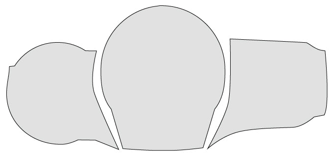 Eazi-Grip Dash Protector | Clear | Yamaha FJR 1300 2013>2020 - Shop name