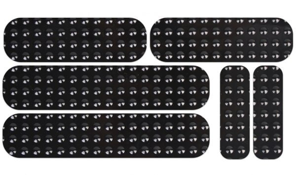 Eazi-Grip Evo Series Tank Grips - Pair | Black | Mini Strips - Shop name