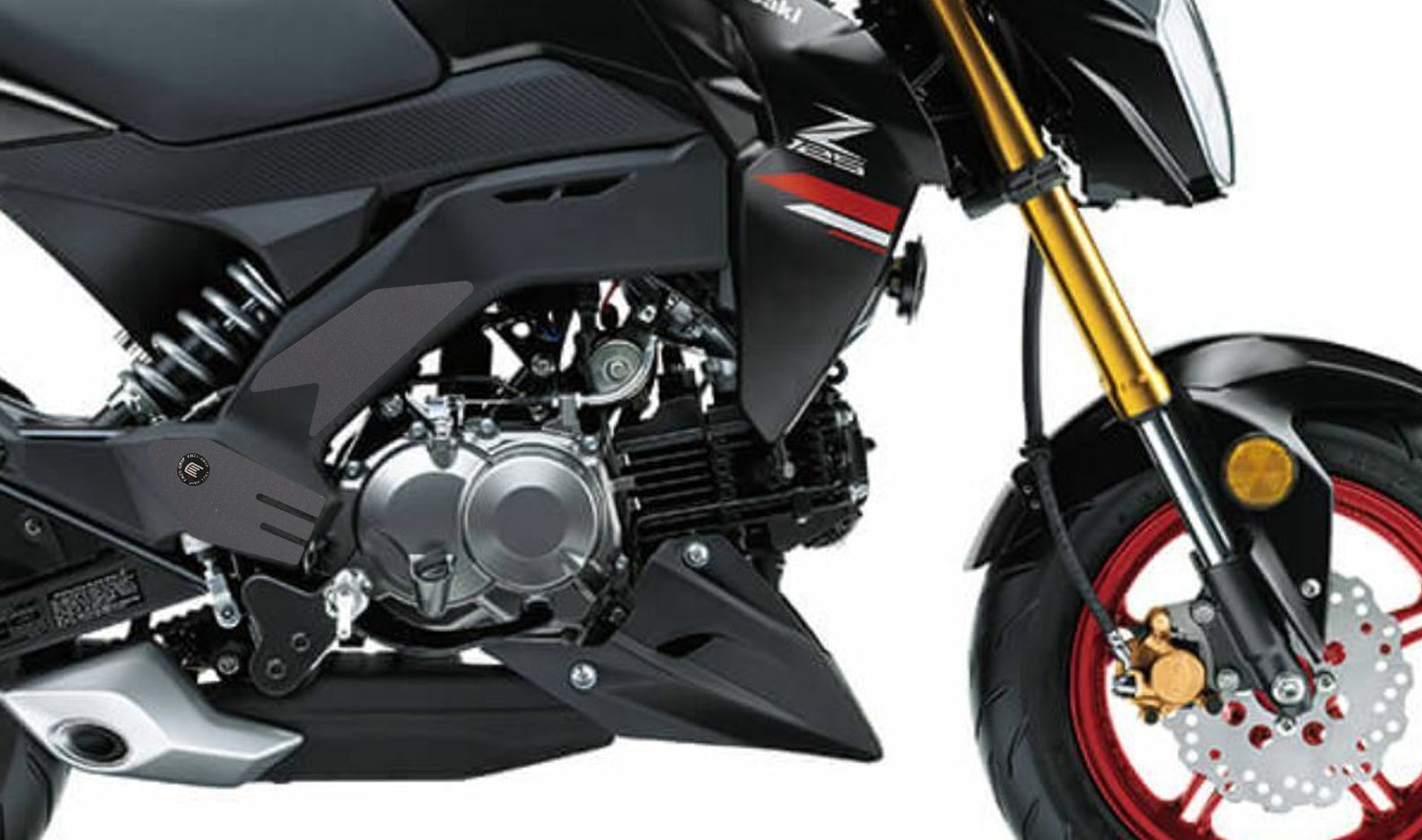 Eazi-Grip Scuff Guard | Kawasaki Z125/Pro 2016>Current - Shop name