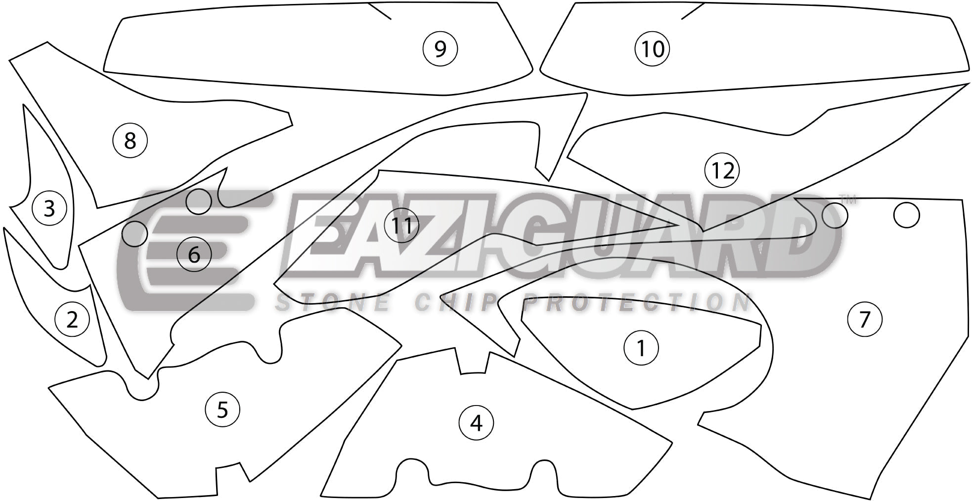 Eazi-Grip Stone Chip Protection Kit | Clear - Gloss | BMW S 1000 RR 2015>2018 - Shop name
