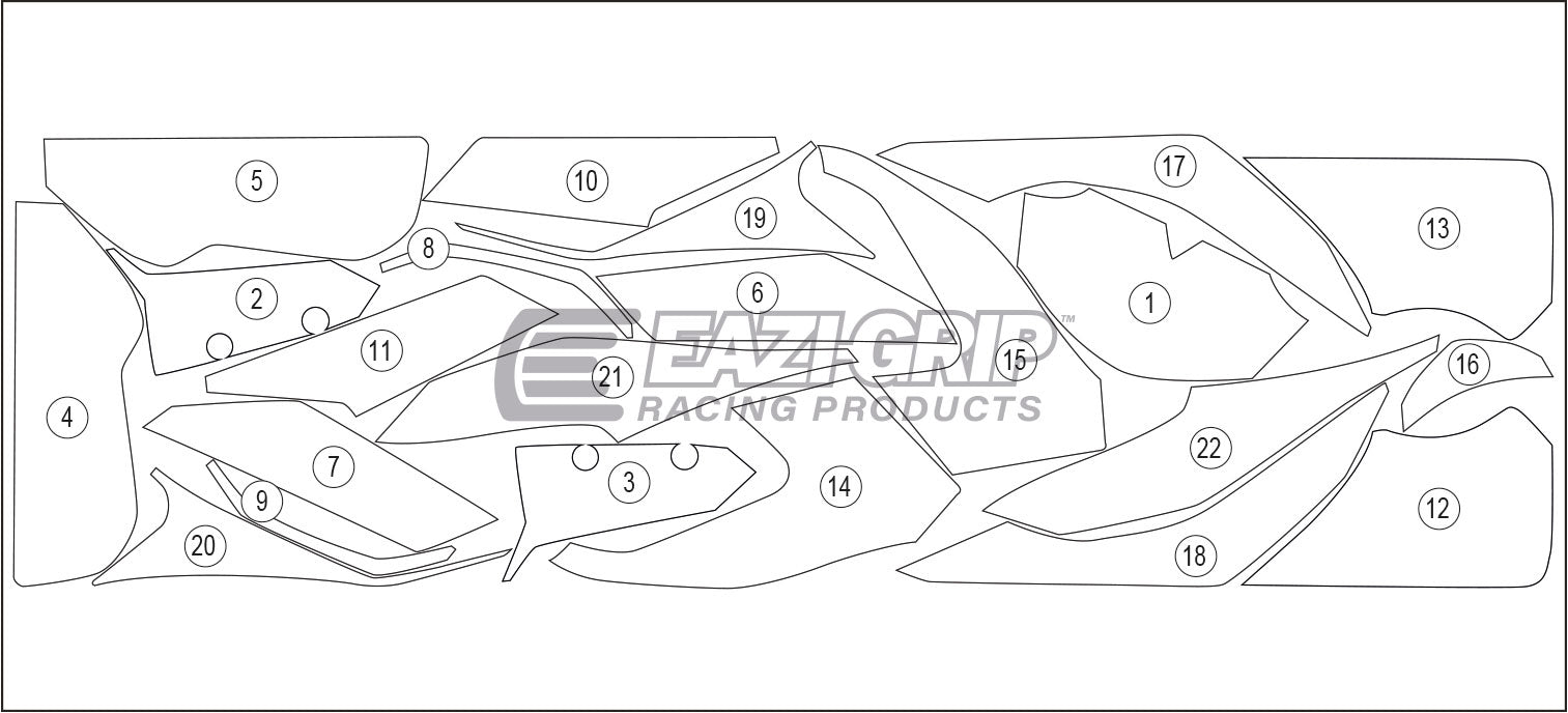 Eazi-Grip Stone Chip Protection Kit | Clear - Matte | BMW S 1000 XR 2020>Currentย -ย Shop name