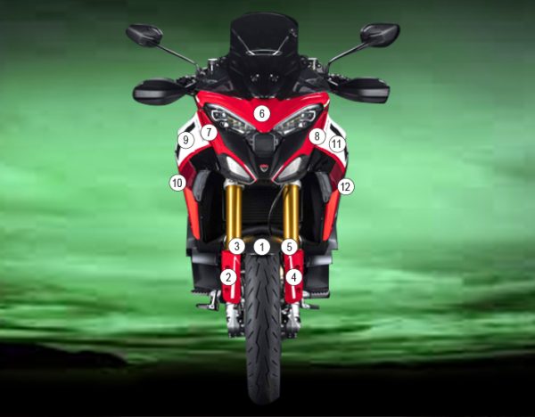 Eazi-Grip Stone Chip Protection Kit | Clear - Matte | Ducati Multistrada V4 Pikes Peak 2024>Current - Shop name