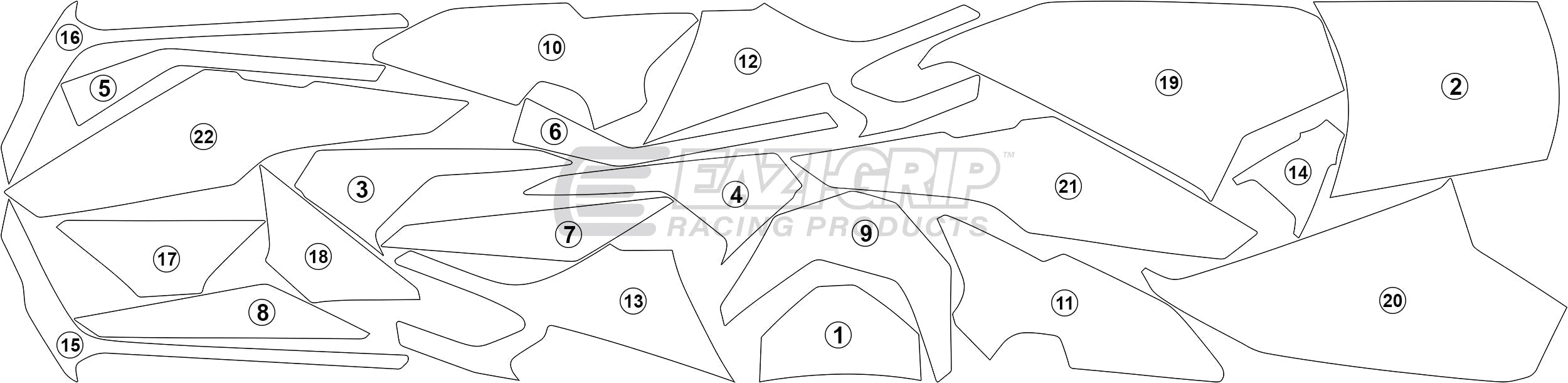 Eazi-Grip Stone Chip Protection Kit | Clear - Matte | Honda CRF 1100 L Africa Twin Adventure Sports 2020>2023ย -ย Shop name