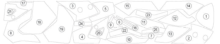 Eazi-Grip Stone Chip Protection Kit | Clear - Matte | Triumph Tiger Sport 850 2021>Current - Shop name