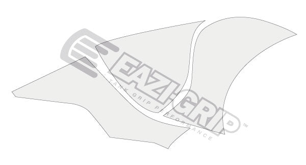 Eazi-Grip Tank Grips - Pair | Clear Gloss Paint Protection Film | BMW R 1200 GS 2013>2016 - Shop name