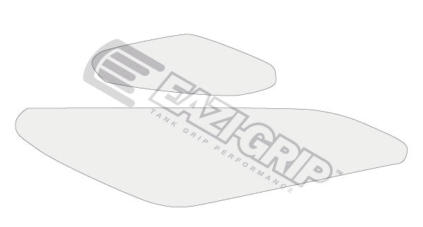 Eazi-Grip Tank Grips - Pair | Clear Gloss Paint Protection Film | Ducati Hyperstrada 821 2013>2015 - Shop name