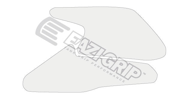 Eazi-Grip Tank Grips - Pair | Clear Gloss Paint Protection Film | Honda CB 500 X 2019>2024ย -ย Shop name