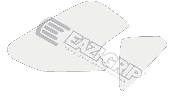 Eazi-Grip Tank Grips - Pair | Clear Gloss Paint Protection Film | Honda CBR 300 R 2014>2016 - Shop name