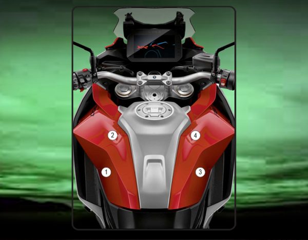 Eazi-Grip Tank Paint Protection Kit | Clear | BMW F 900 XR 2020>Current - Shop name