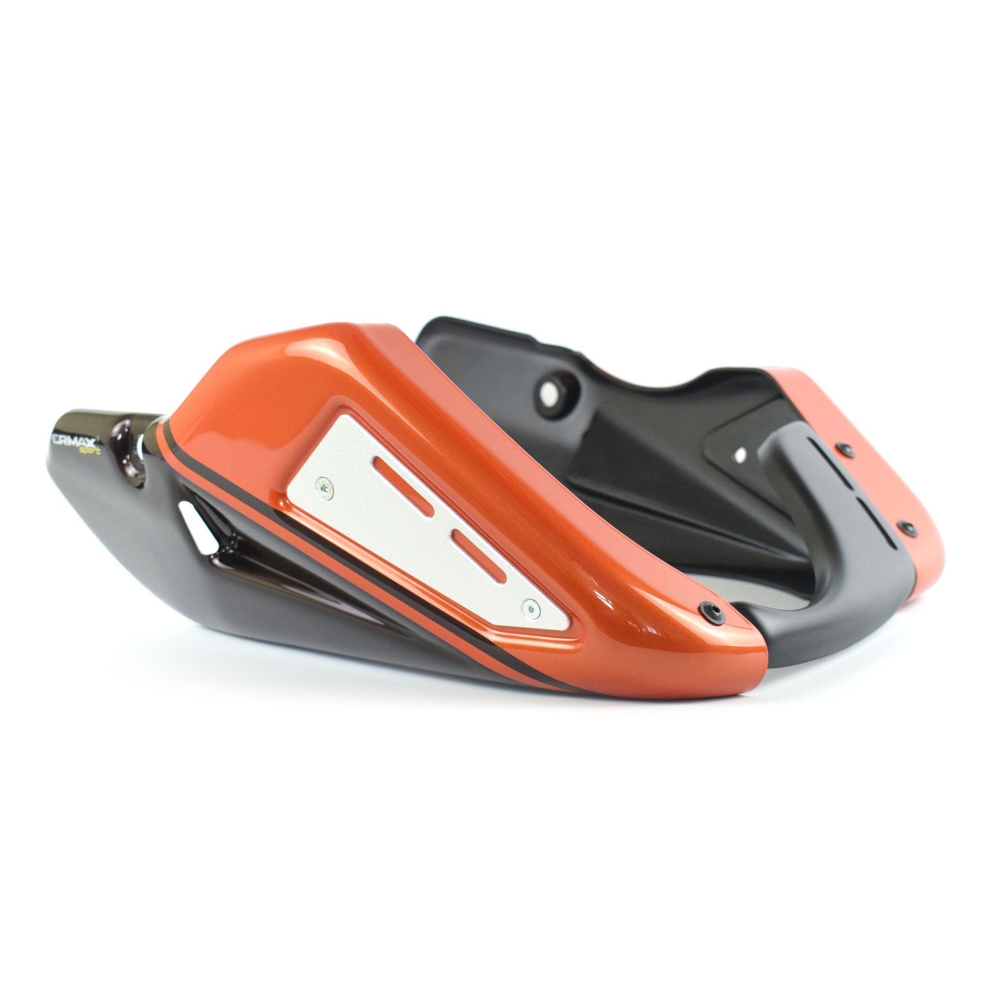 Ermax Belly Pan | Met Brown/Met Orange (Candytone Brown/Candytone Orange) | Kawasaki Z 900 RS 2017>2020 - Shop name