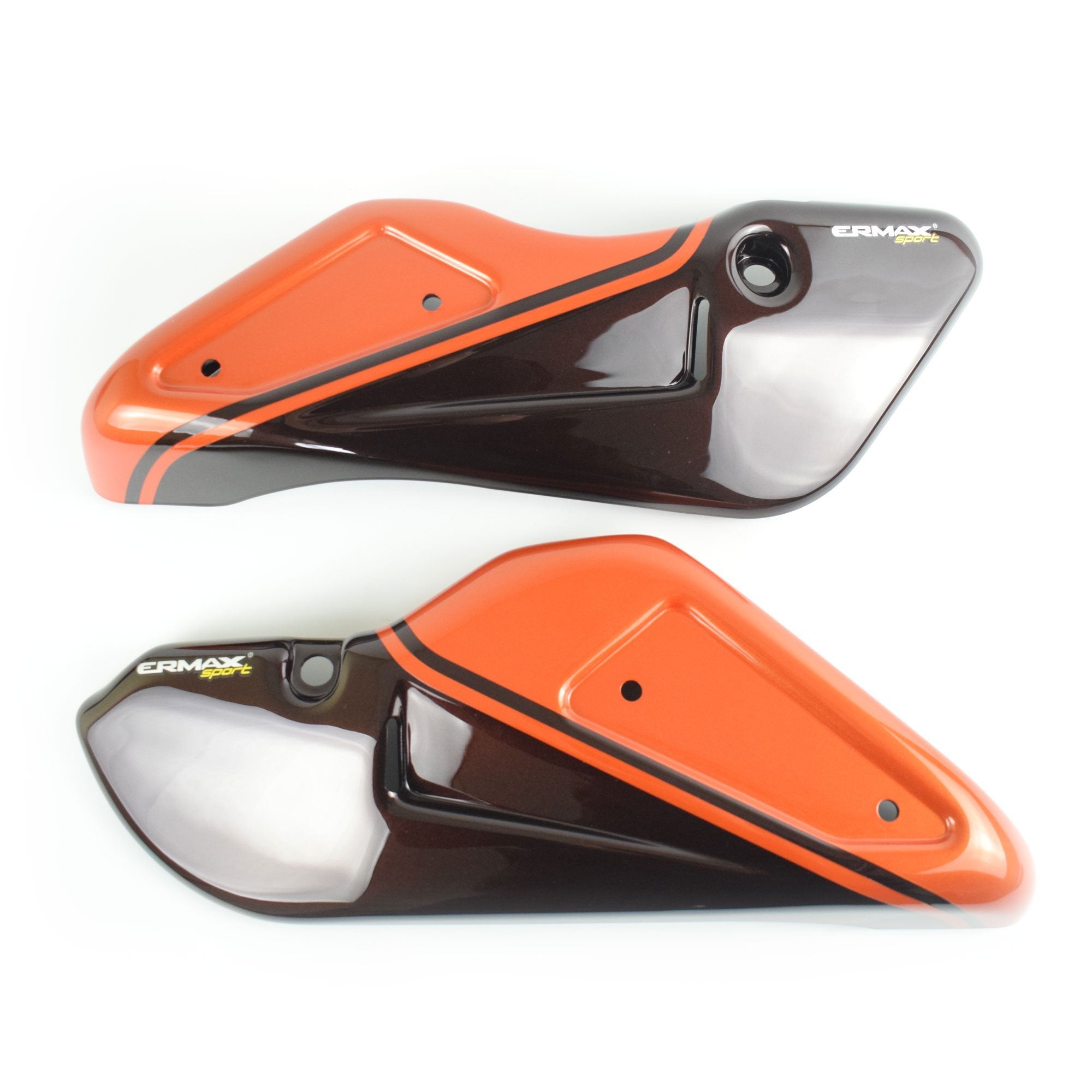 Ermax Belly Pan | Met Brown/Met Orange (Candytone Brown/Candytone Orange) | Kawasaki Z 900 RS 2017>2020 - Shop name