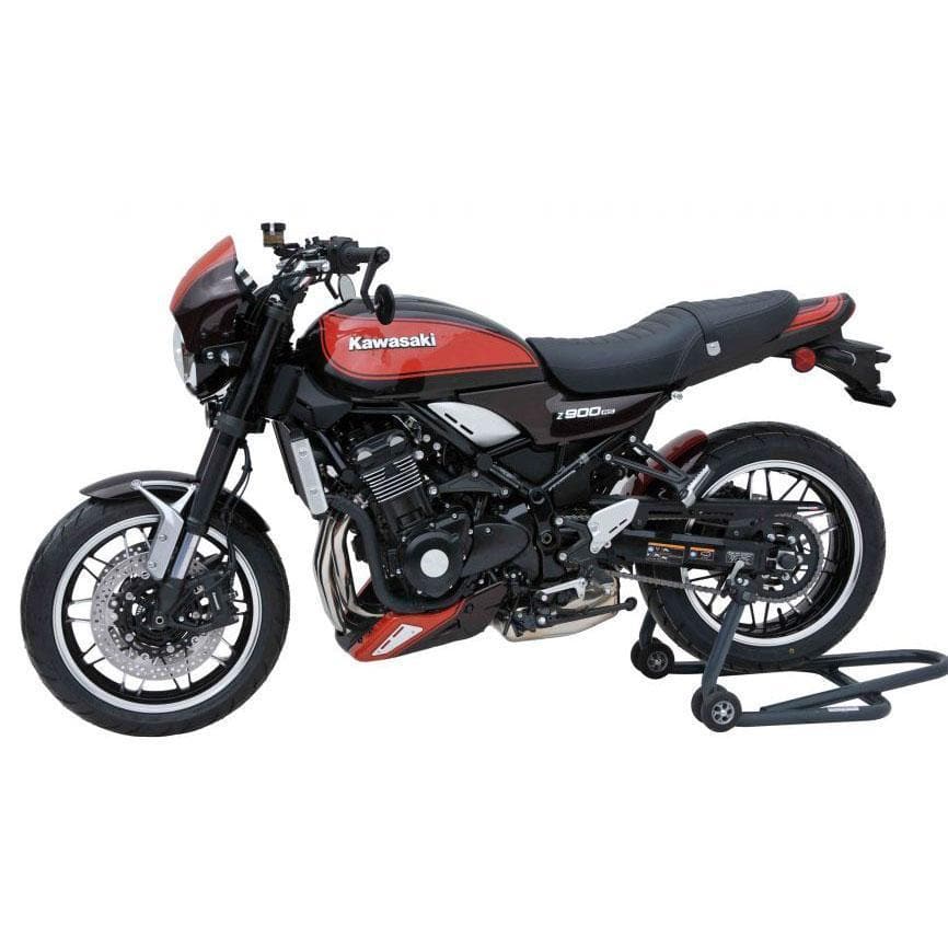 Ermax Belly Pan | Met Brown/Met Orange (Candytone Brown/Candytone Orange) | Kawasaki Z 900 RS 2017>2020 - Shop name