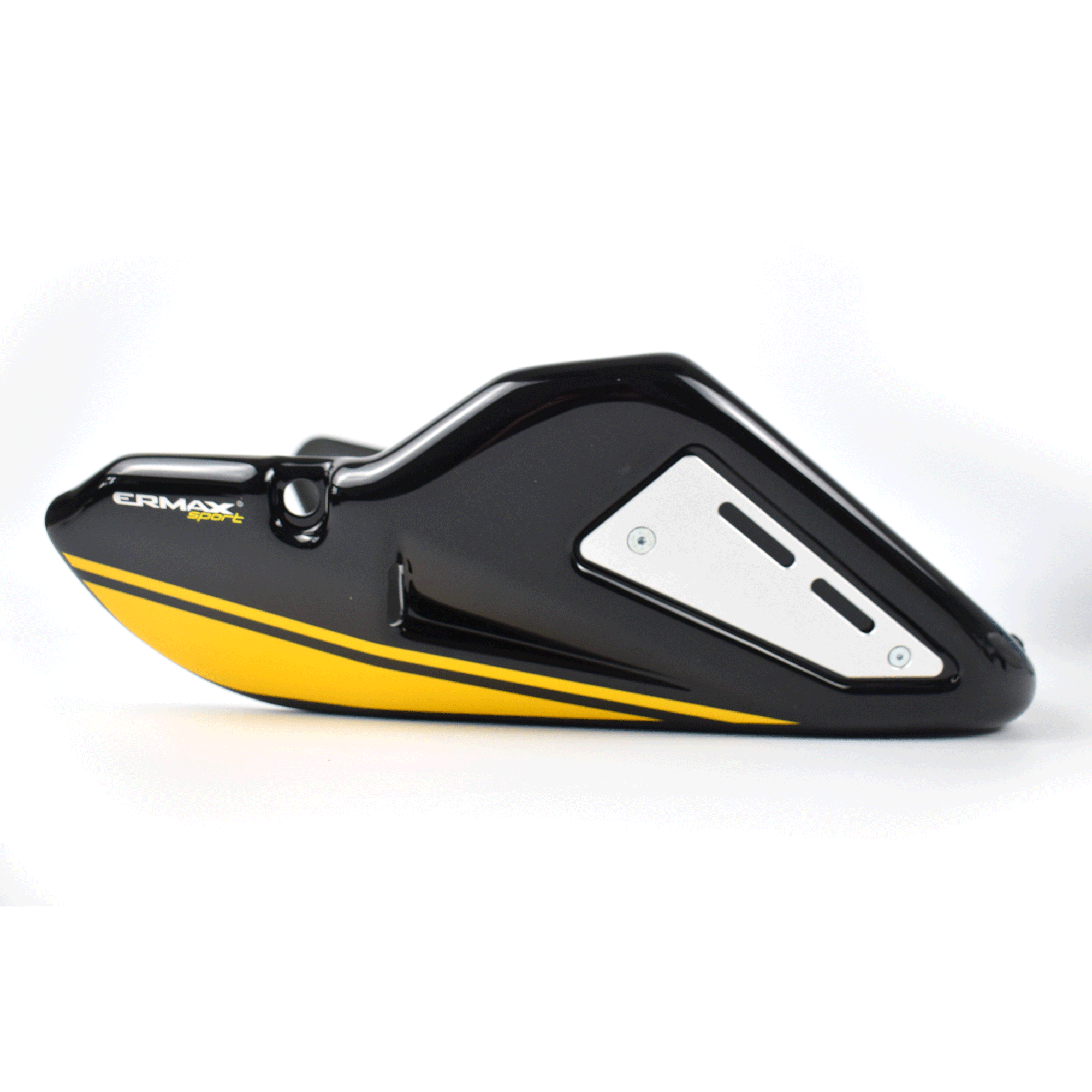 Ermax Belly Pan | Metallic Diablo Black/Yellow (Yellow Ball Scheme) | Kawasaki Z 900 RS SE 2022>Current - Shop name