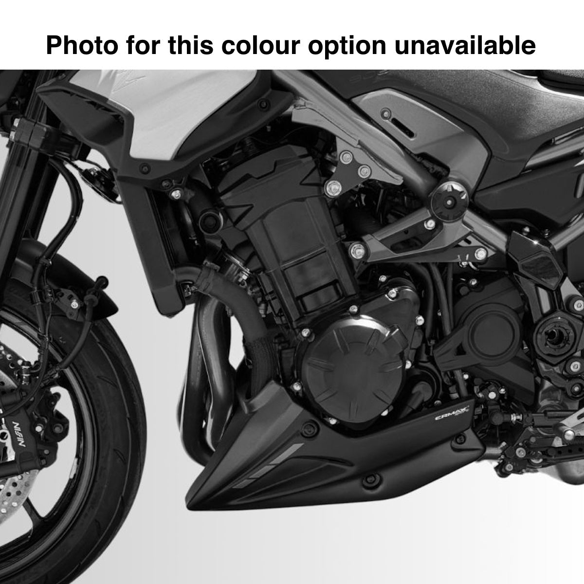 Ermax Belly Pan | Matte Grey Metallic (Graphene Steel) | Kawasaki Z 900 2025>Current - Shop name