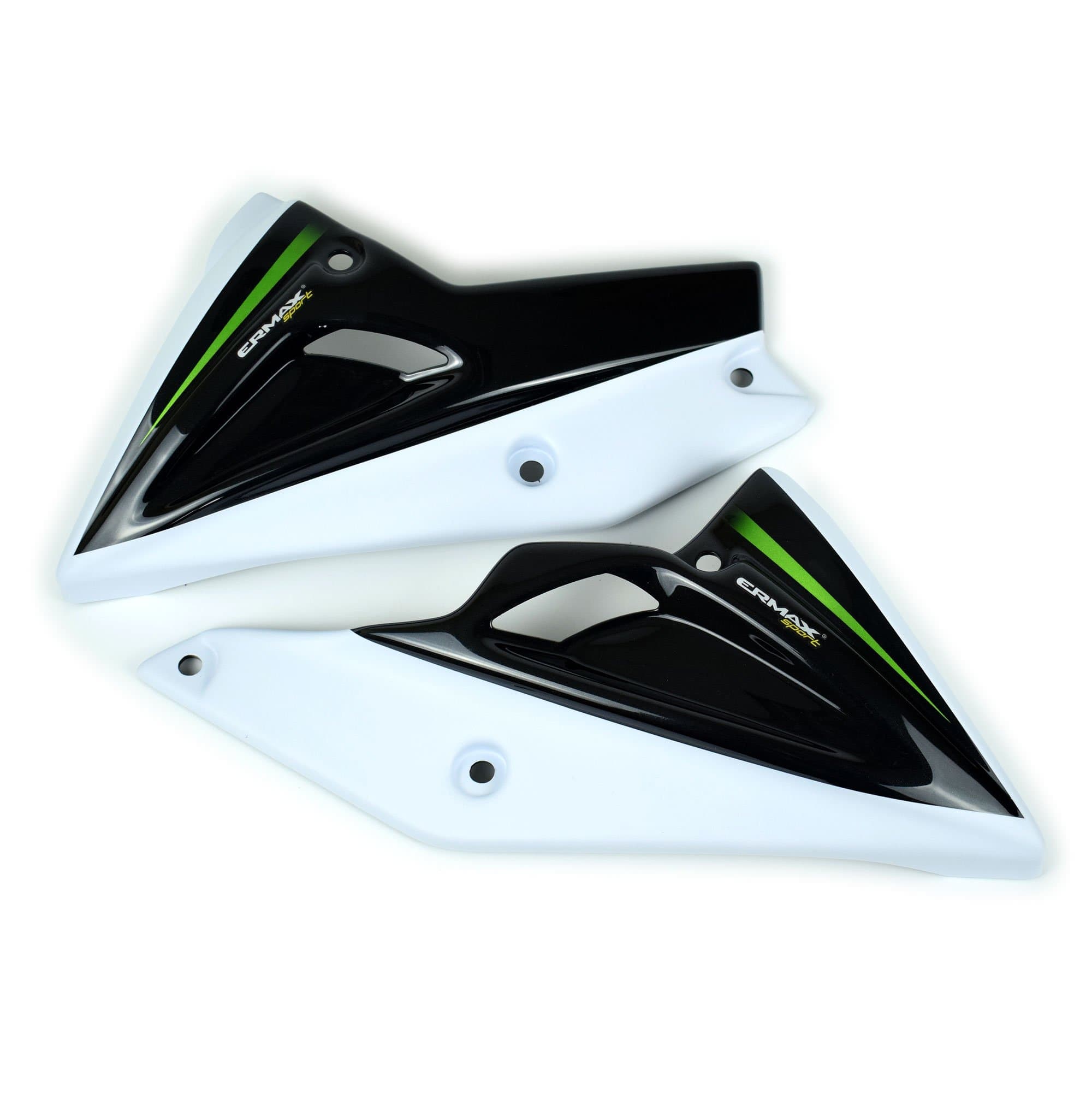 Ermax Belly Pan | Spark Black/Lime Green/Stardust White | Kawasaki Z 900 2019>2019 - Shop name