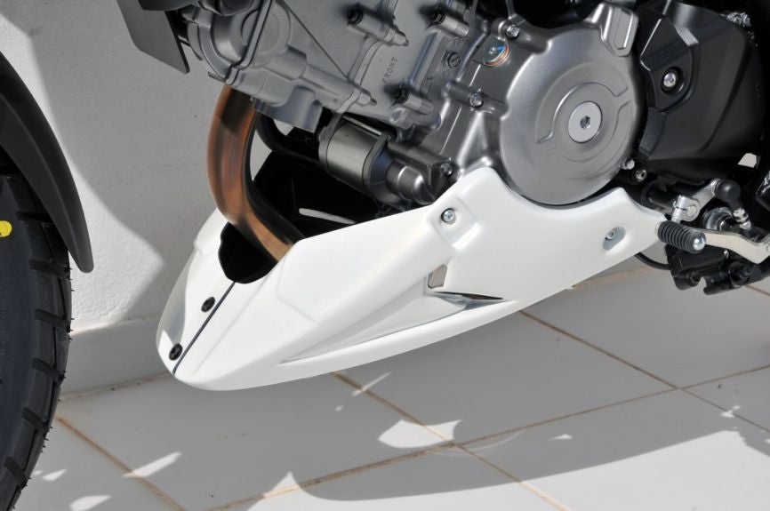 Ermax Belly Pan | White | Suzuki V-Strom 650XT 2012>2017 - Pyramid Motorcycle Accessories