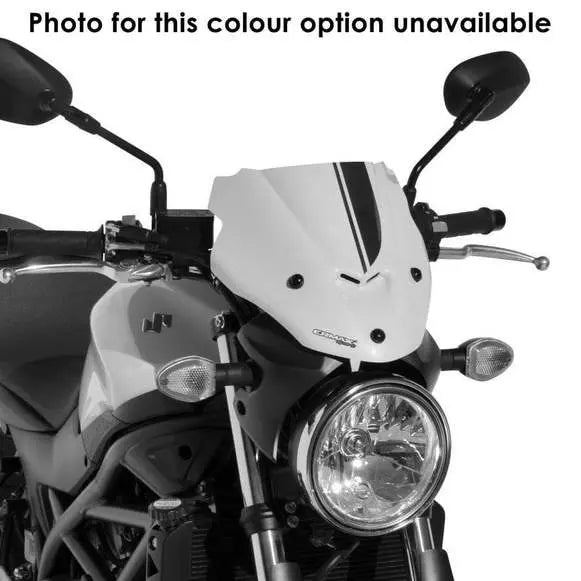 Ermax Fly Screen | Metallic Blue/Metallic White (Triton Blue/Pearl Glacier White) | Suzuki SV650 2016>Current - Shop name