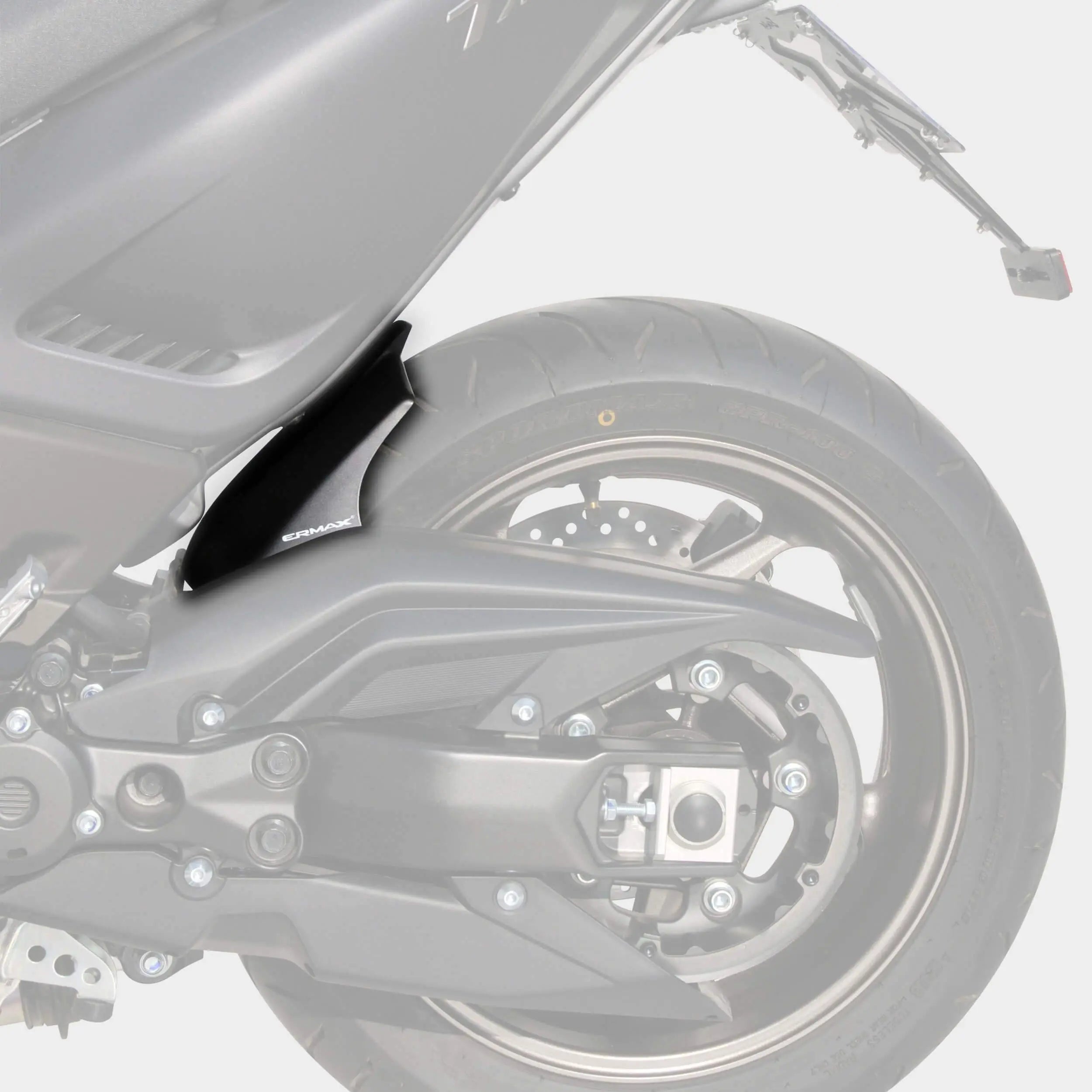 Ermax Hugger | Matte Black (Blackmax) | Yamaha TMAX 530 2012>2016 - Shop name