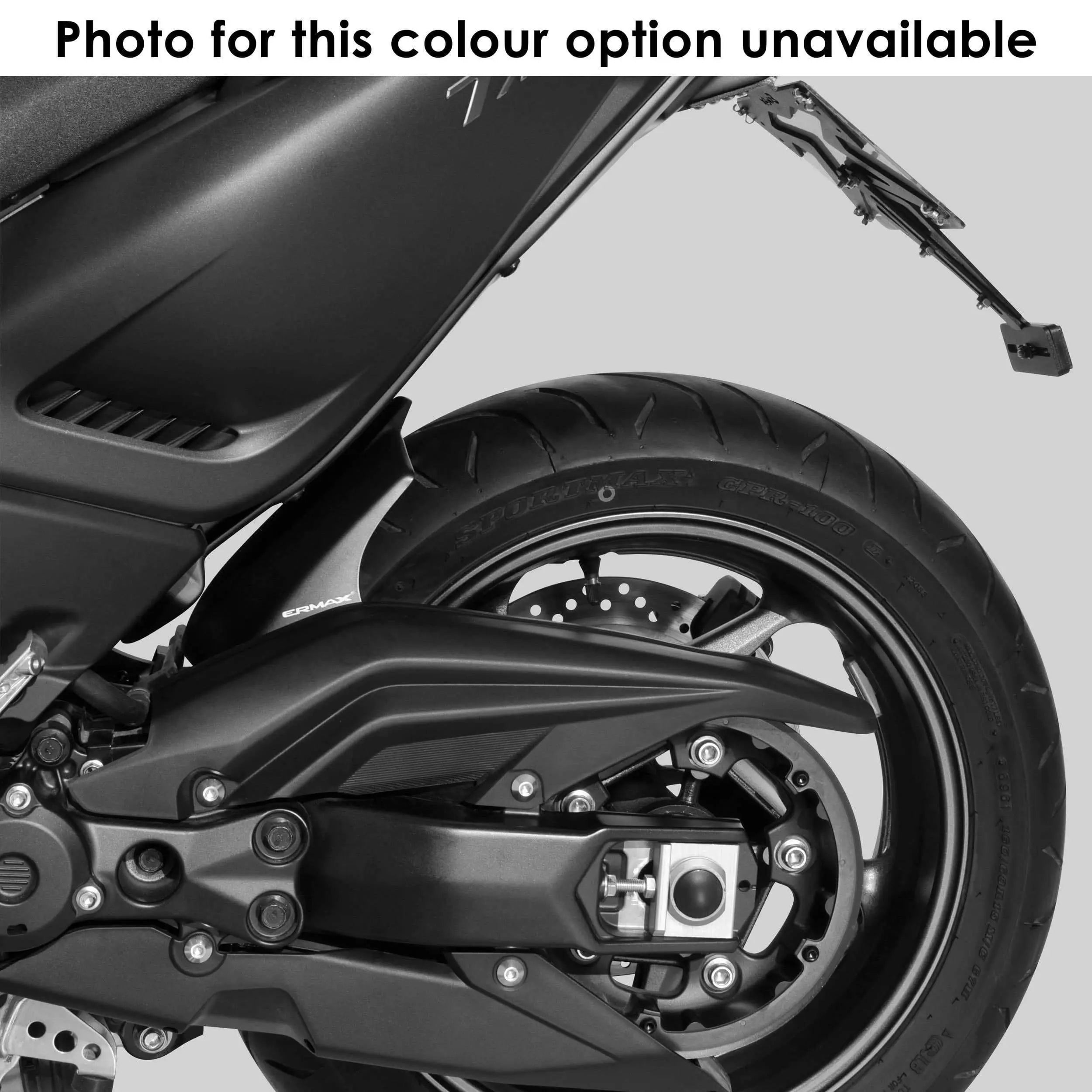 Ermax Hugger | Metallic Grey (Tech Graphite) | Yamaha TMAX 530 2012>2016 - Shop name