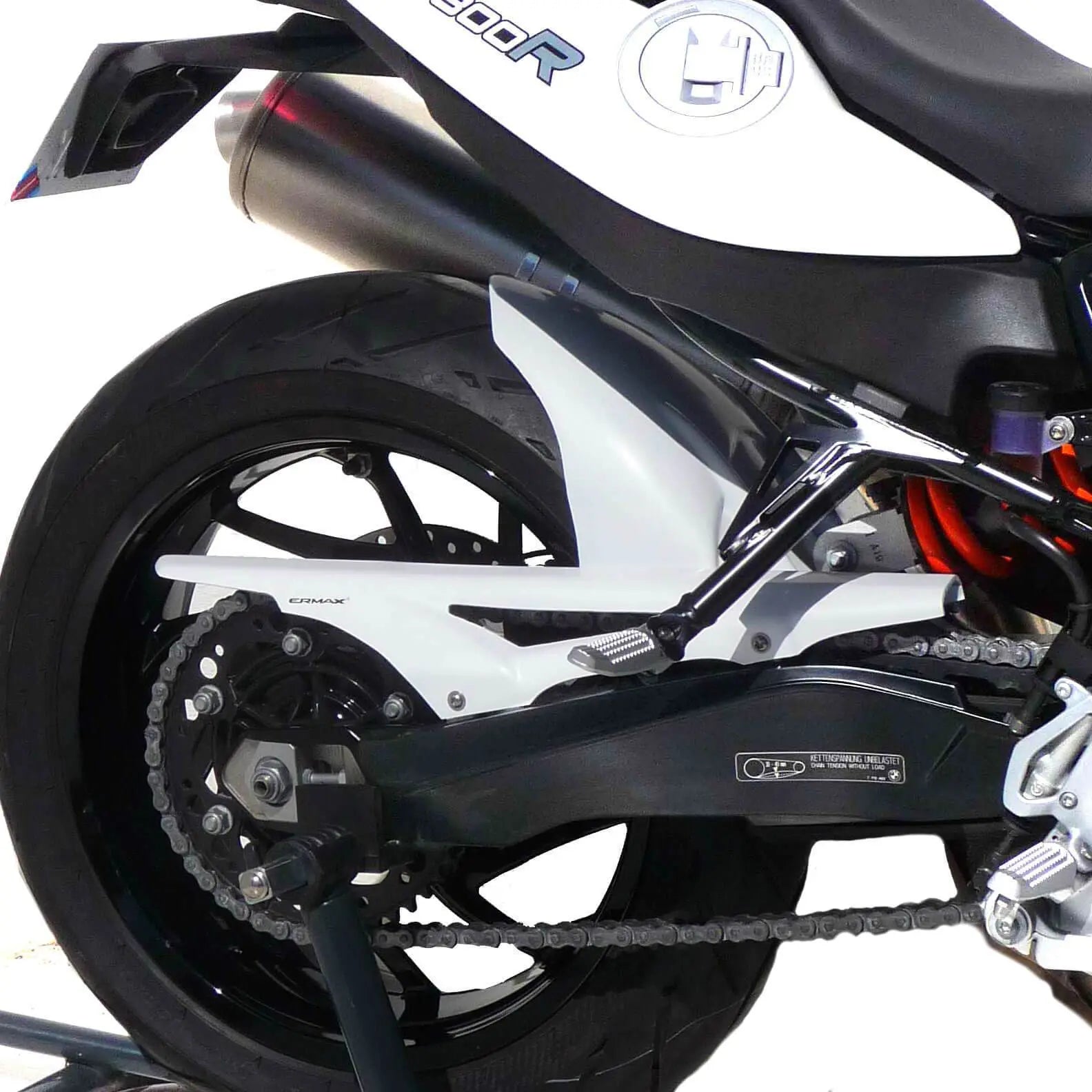 Ermax Hugger | Metallic White (Alpine White) | BMW F 800 R 2009>2014 - Shop name