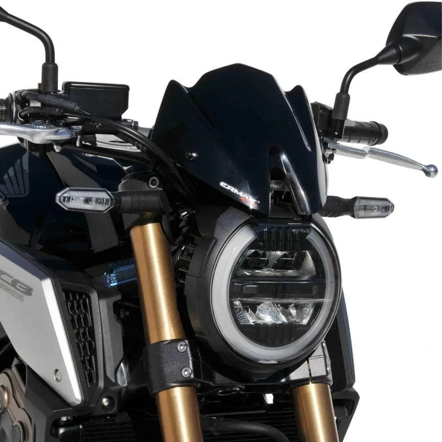 Ermax Hypersport Screen | Black (Opaque) | Honda CB 650 R 2021>2023 - Shop name