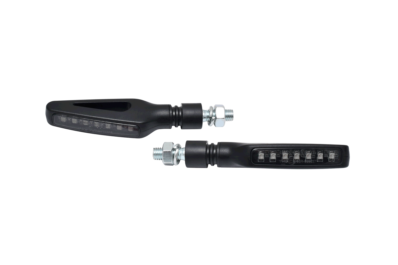Ermax Mini LED Indicators Sequential | Black - Shop name