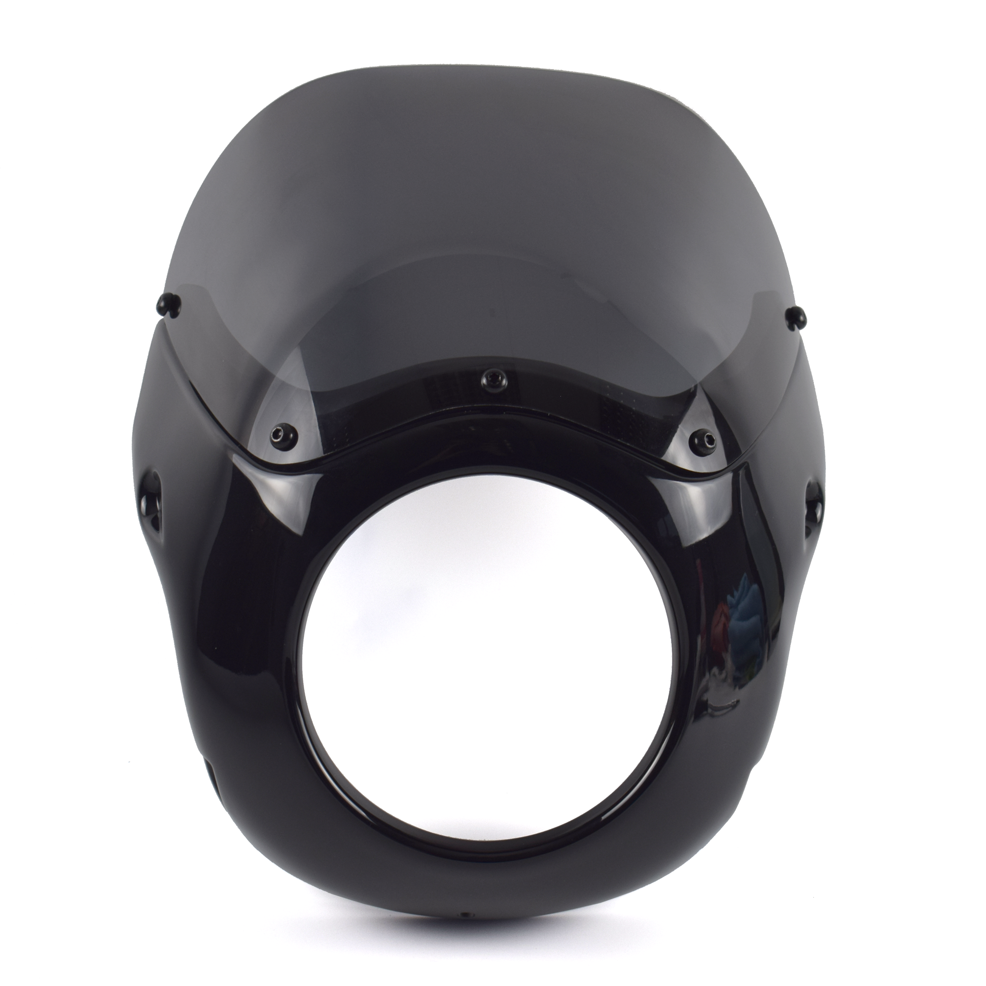 Ermax Nose Fairing | Sapphire Black | Triumph Trident 660 2021>Current - Pyramid Motorcycle Accessories