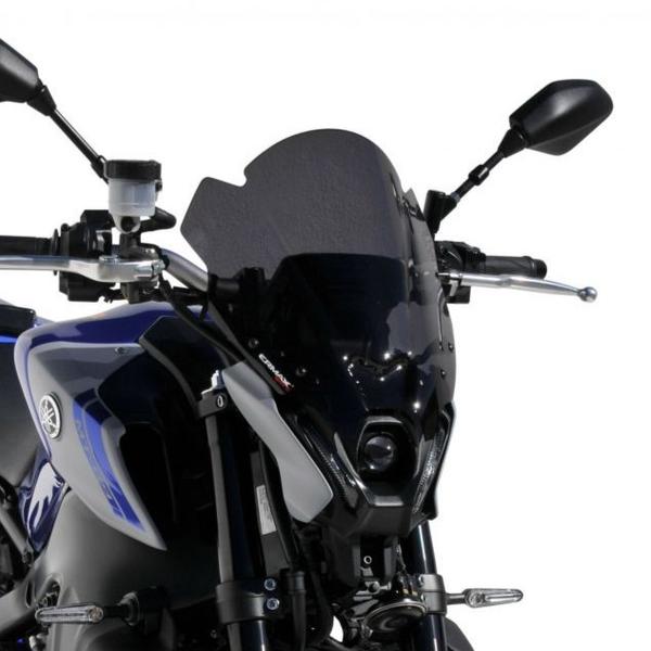 Ermax Racing Sceen | Dark Smoke | Yamaha MT-09 2021>2023 - Pyramid Motorcycle Accessories