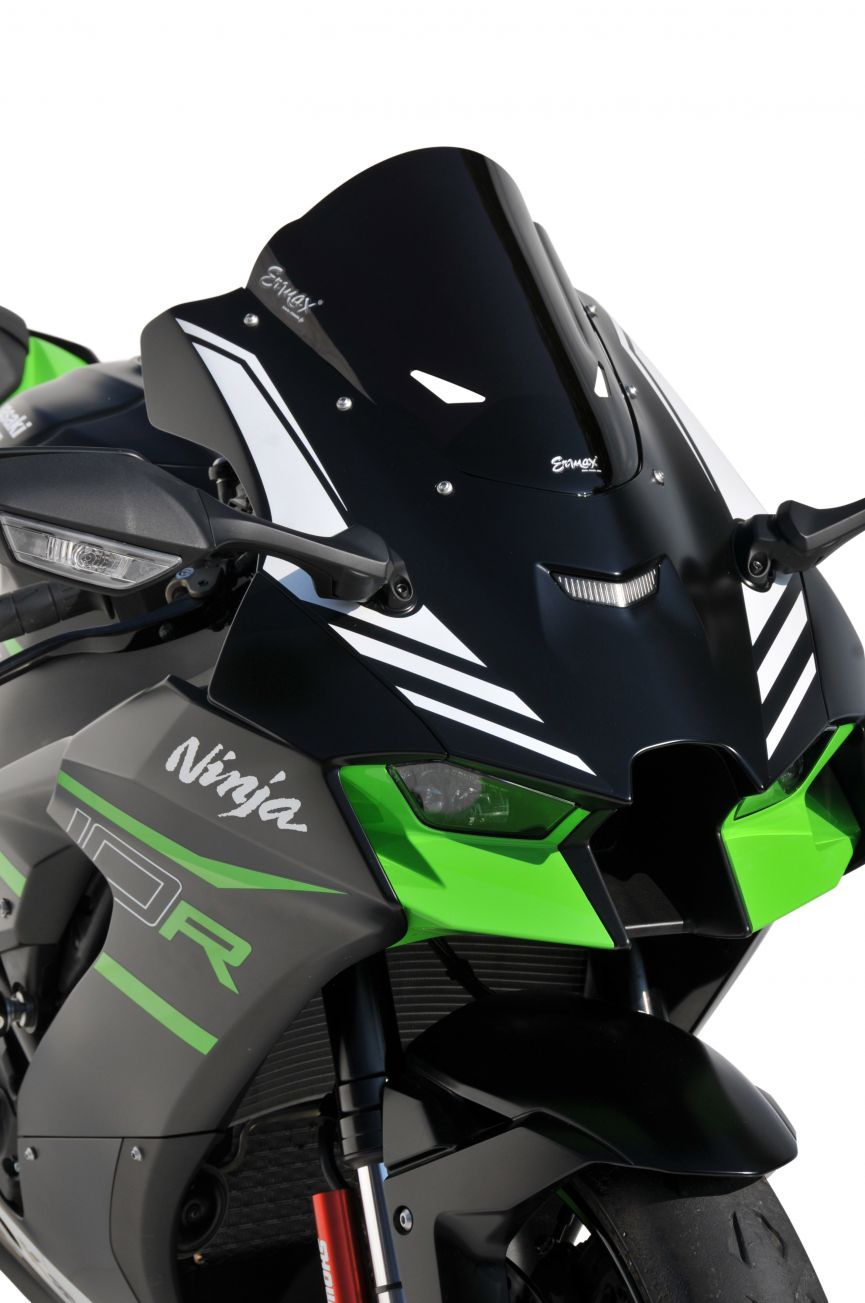 Ermax Racing Screen | Black (Opaque) | Kawasaki ZX-10R 2021>Current - Shop name