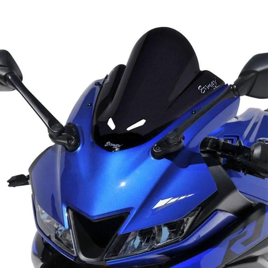 Ermax Racing Screen | Black (Opaque) | Yamaha YZF-R125 2019>Current - Shop name