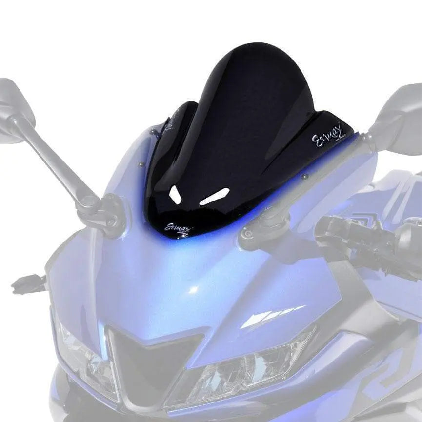 Ermax Racing Screen | Black (Opaque) | Yamaha YZF-R125 2019>Current - Shop name