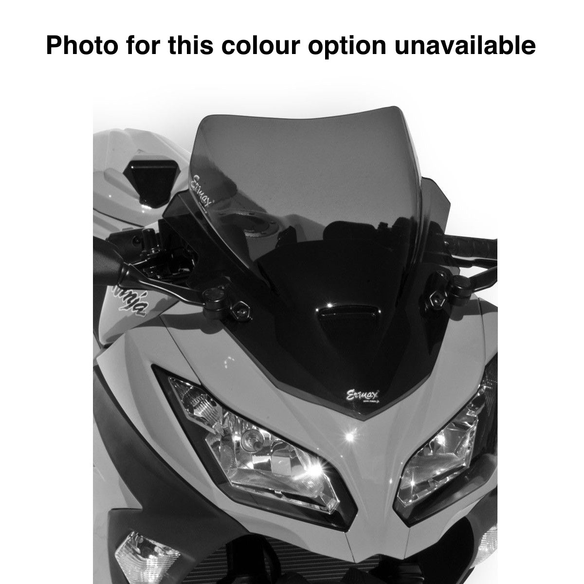 Ermax Racing Screen | Clear | Kawasaki Ninja 300 2013>2016 - Shop name