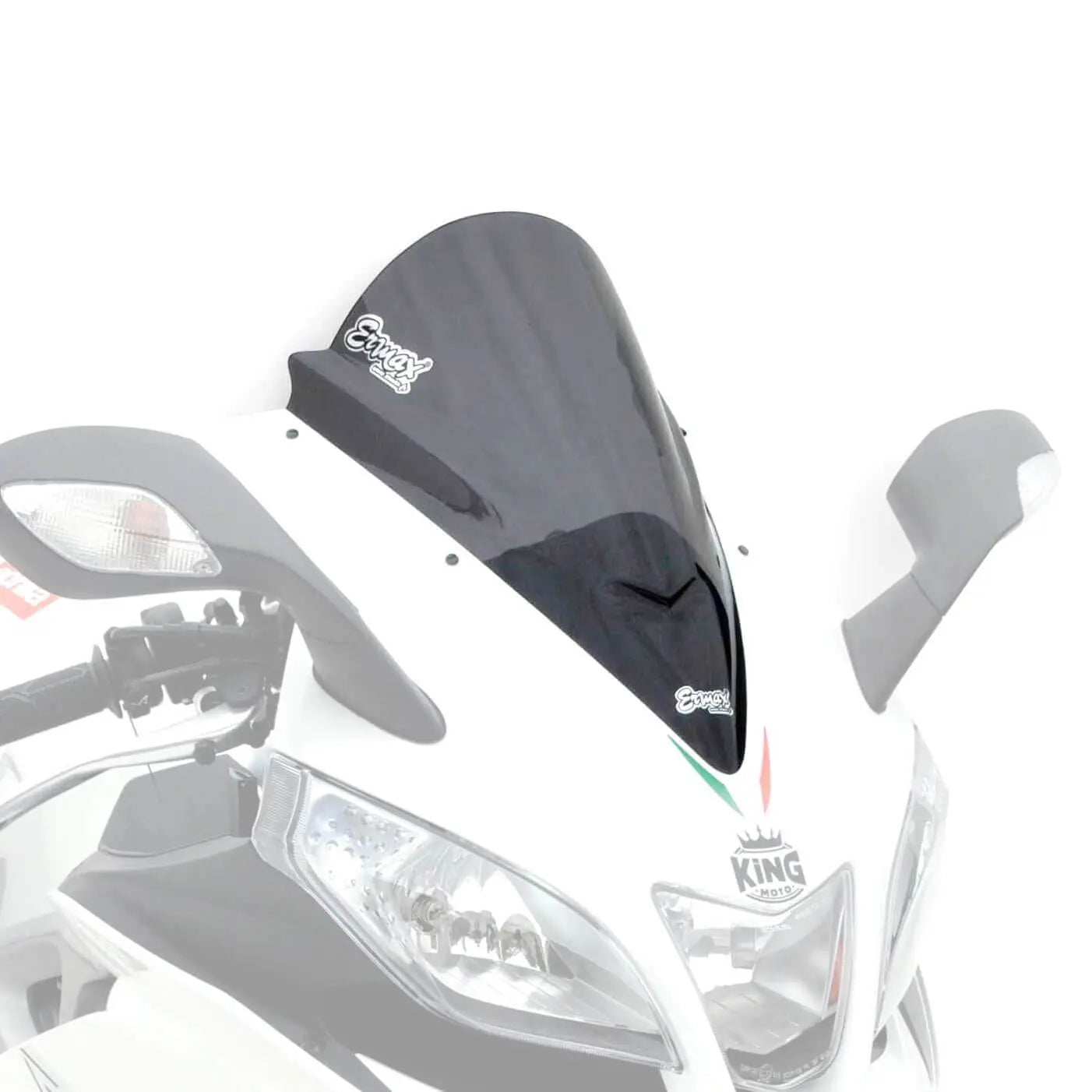Ermax Racing Screen | Dark Smoke | Aprilia RSV4 R 2009>2014 - Shop name