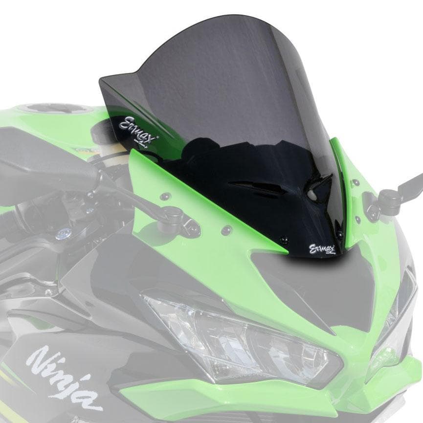 Ermax Racing Screen | Dark Smoke | Kawasaki Ninja ZX-6R 2019>2021 - Shop name