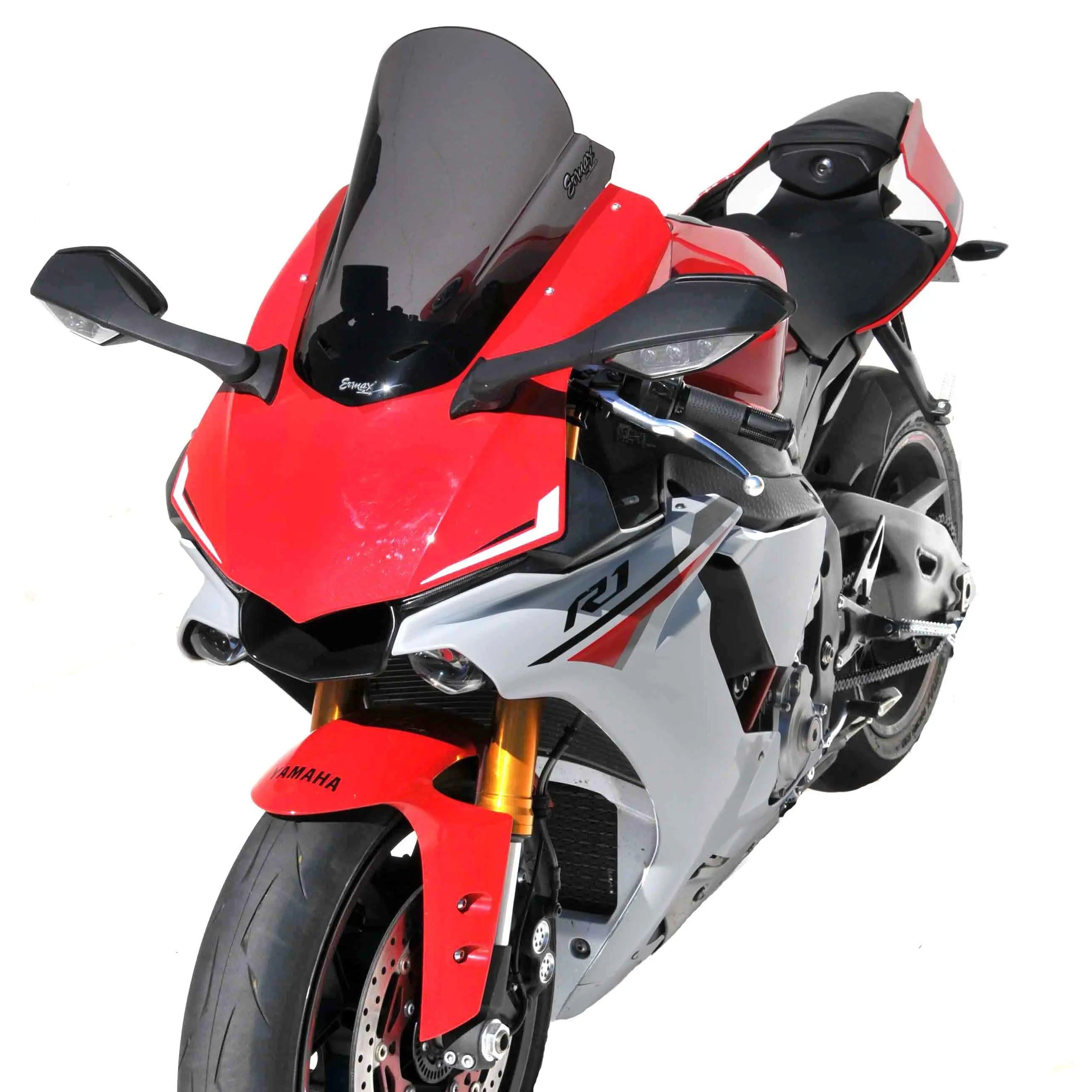 Ermax Racing Screen | Dark Smoke | Yamaha YZF-R1 2015>2019 - Shop name