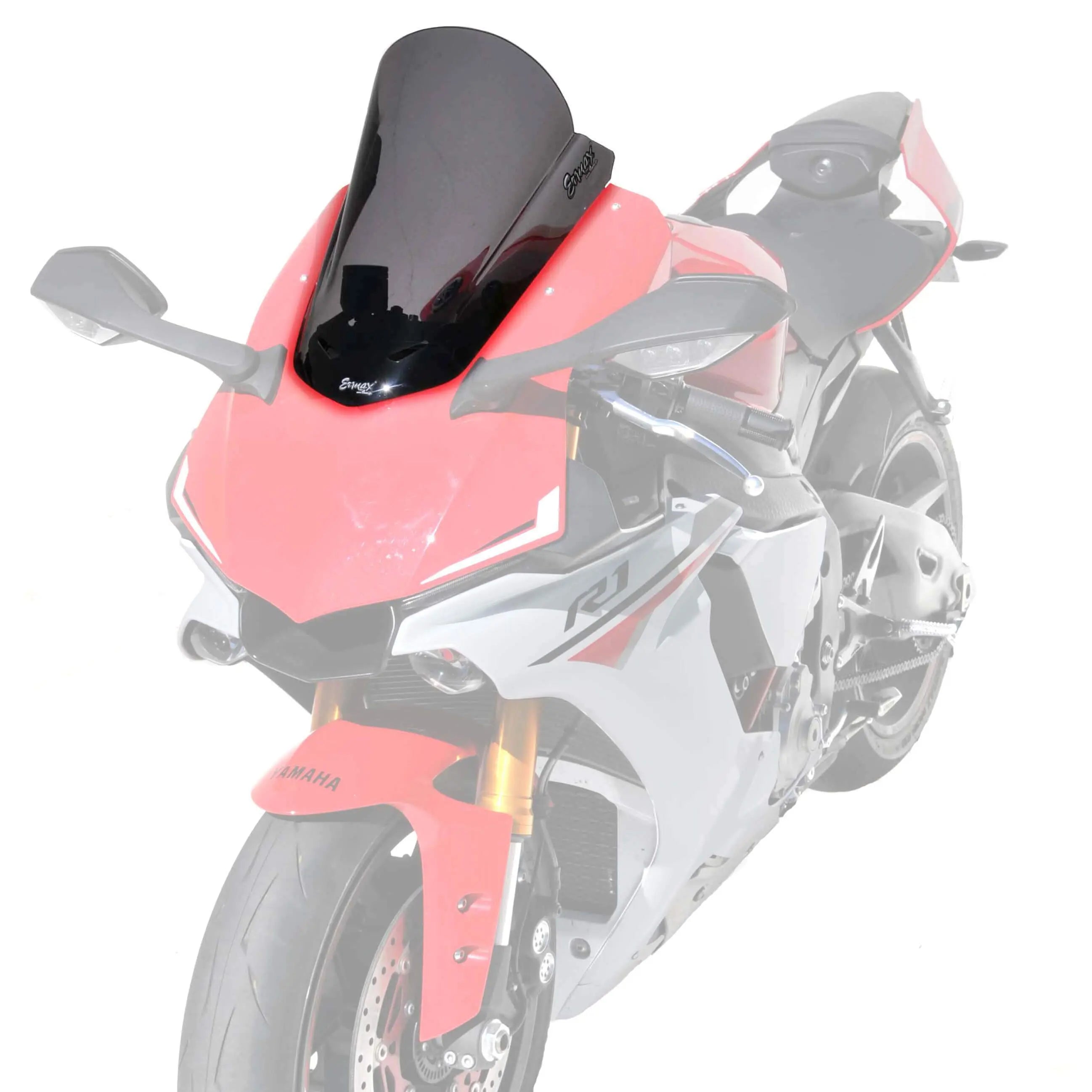 Ermax Racing Screen | Dark Smoke | Yamaha YZF-R1 2015>2019 - Shop name
