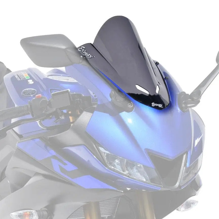 Ermax Racing Screen | Dark Smoke | Yamaha YZF-R125 2019>Current - Shop name