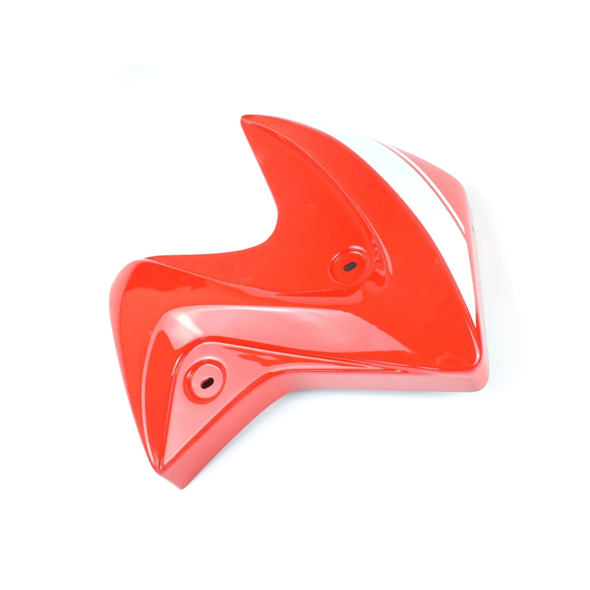 Ermax Radiator Cheeks | Metallic Red/Metallic White (Mirage Red/Glacier White) | Suzuki SV650 2016>2018 - Shop name